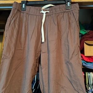 Pact Pants with White Drawstring